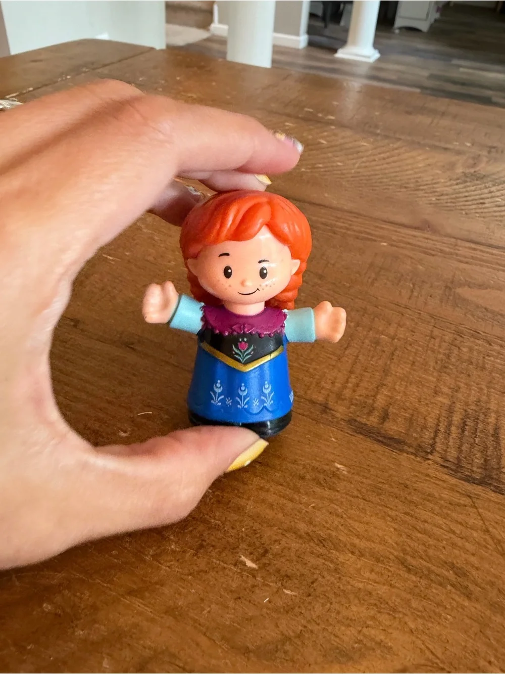Fisher Price Little People Princess Anna as is